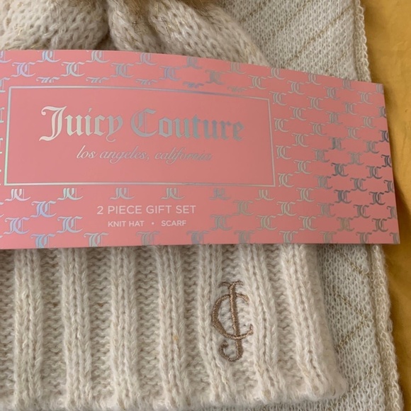 Juicy Couture Hat/Scarf Set - Picture 2 of 3